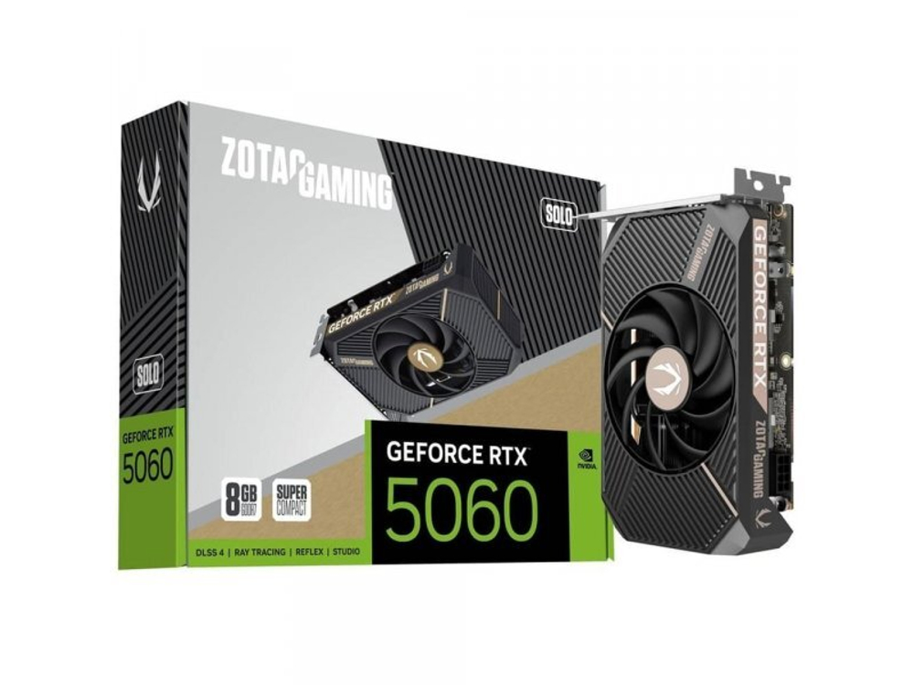 Видеокарта Zotac Nvidia GeForce RTX 5060 SOLO [ZT-B50600G-10L]