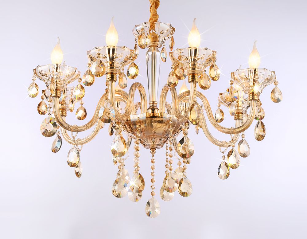 Ambrella Подвесная классическая люстра с хрусталем Classic TR4907