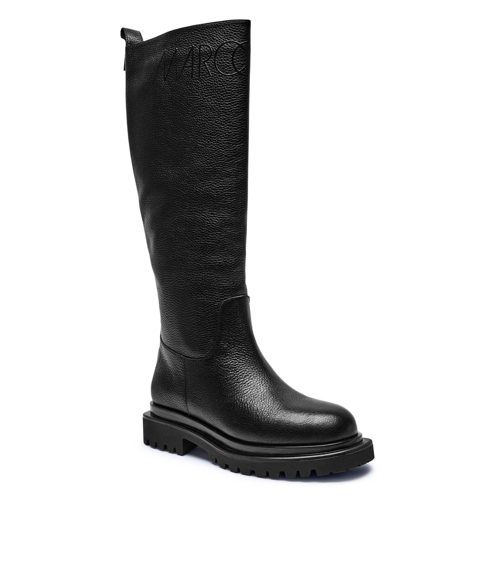 Кожаные офицерские сапоги Marc Cain - черный(XS SA.01 L12)