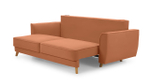 Диван Майами Лайт Vivaldi 31 240*103*90 см, Оранжевый  Еврокнижка Фиеста