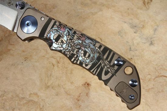 Нож Spartan Blades Harsey Dragon, сталь S45VN, рукоять - титан