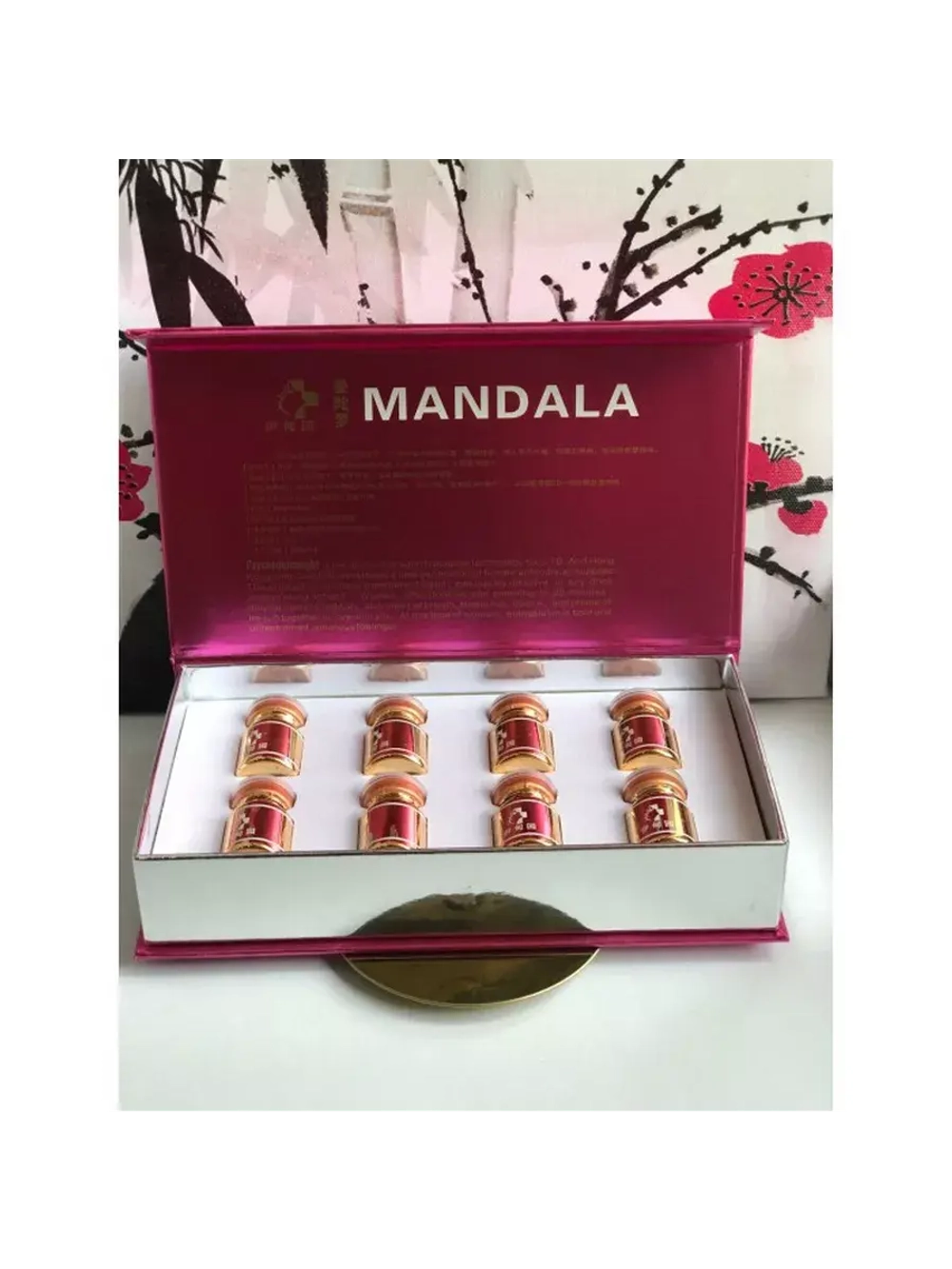 MANDALA (возбуждающие капли для женщин) 8 флаконов E-0224