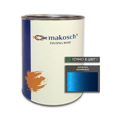 Автоэмаль makosch/SUZUKI ZCG, Базовая эмаль, синий, перламутр, 800мл.