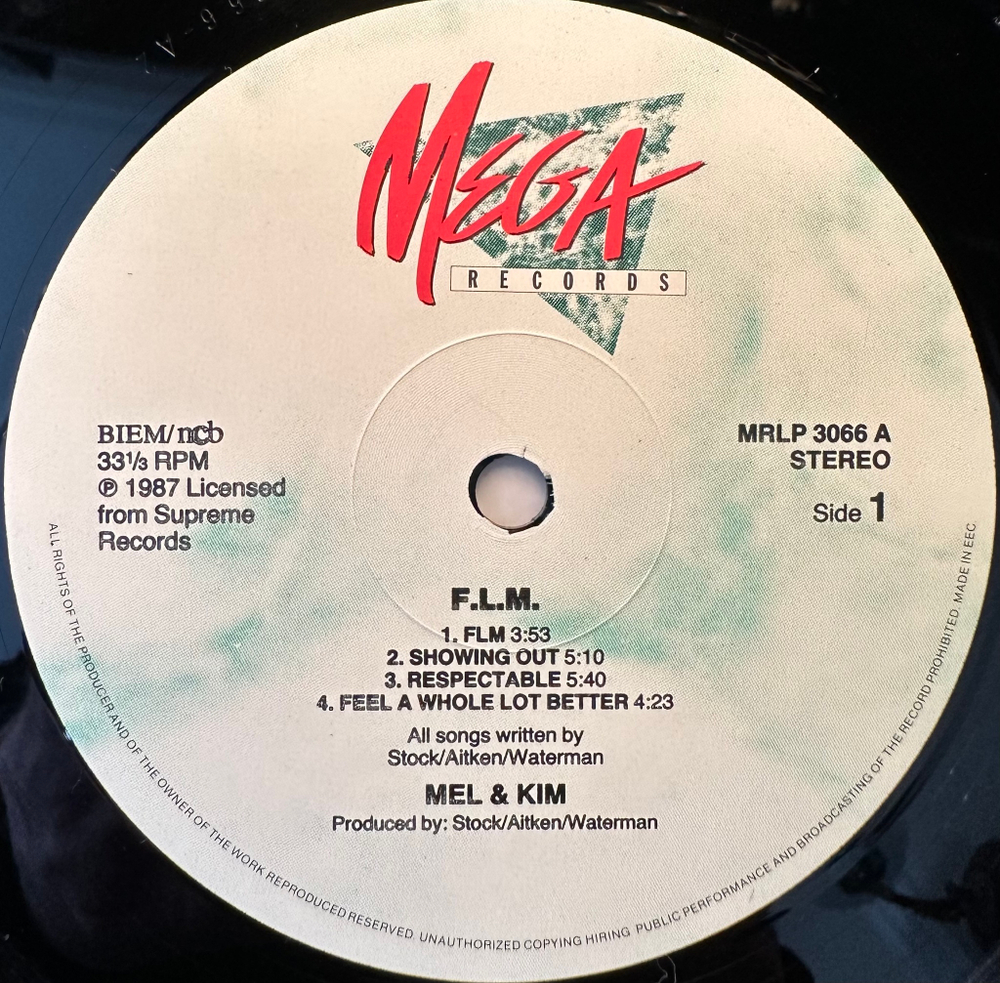 Mel & Kim - F.L.M. (Скандинавия 1987г.)