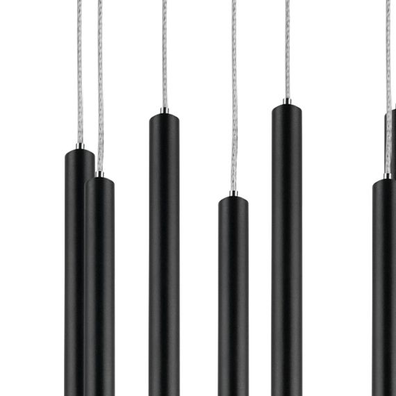 Комплект с подвесной люстрой Lightstar Tubo (574737+747137 (8шт) L8T747137