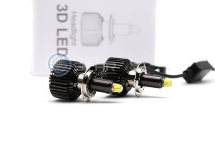 Cветодиодные лампы H7 M9 3D LED360 35W, 5500 - 6000K, (комплект 2шт)