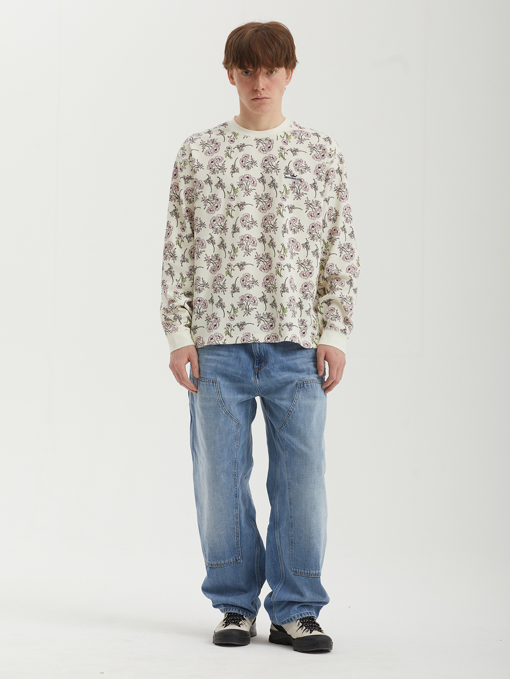 Мужской Лонгслив Floral Thermal