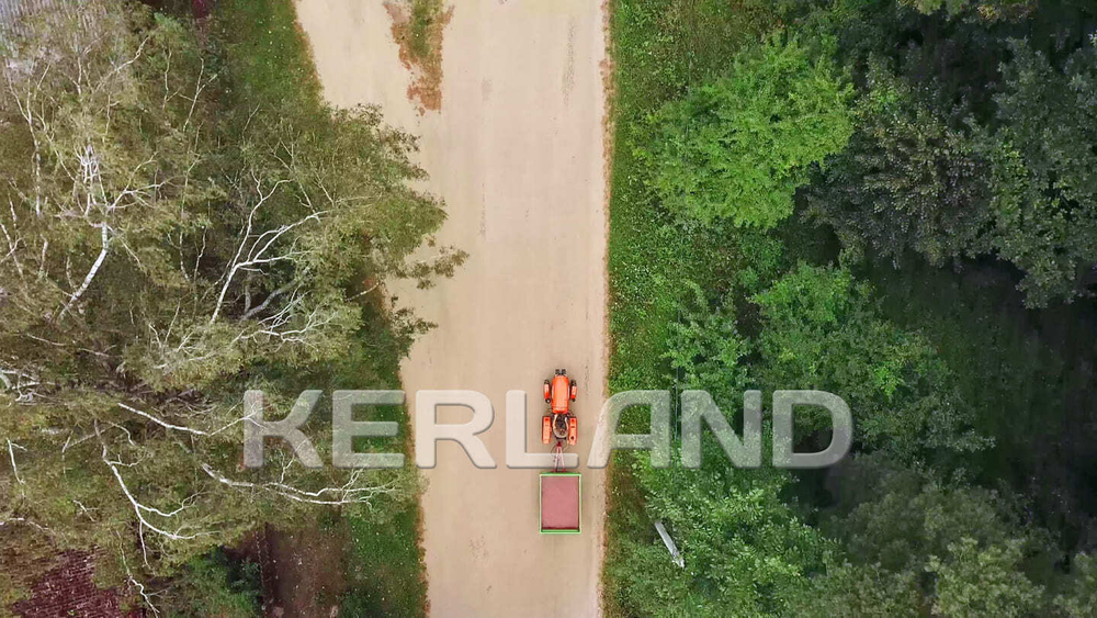 Прицеп Kerland | Керланд П-3210 с ПСМ к трактору (самосвальный)
