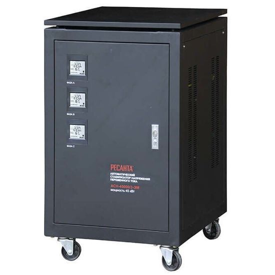 Стабилизатор напряжения РЕСАНТА АСН-45000/3-ЭМ