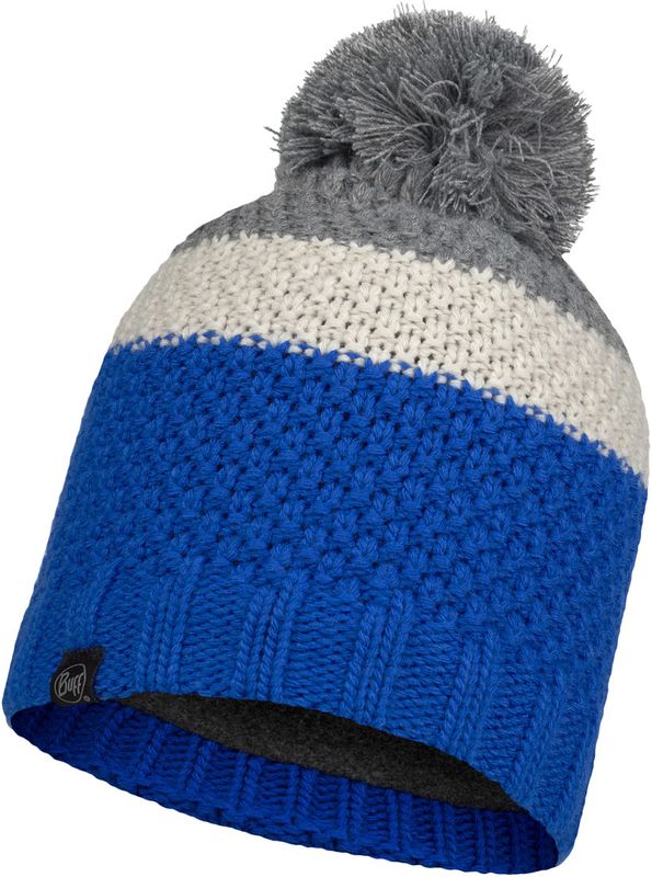 Шапка вязаная с флисом детская Buff Hat Knitted Polar Noel Olympian Blue Фото 1