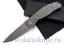 Нож Широгоров Флиппер 95 S90V S узор T подшипникифотография - 1