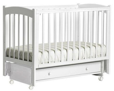 Детская кровать Woodix Colibri Go маятник универсальный WKW877 Белый