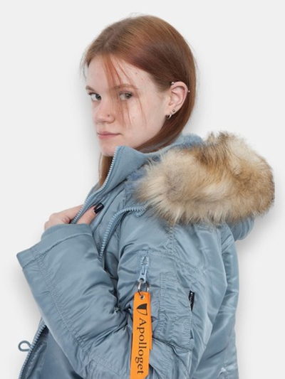 Куртка Аляска Женская - Apolloget Alaska Wmn (голубая - light blue)