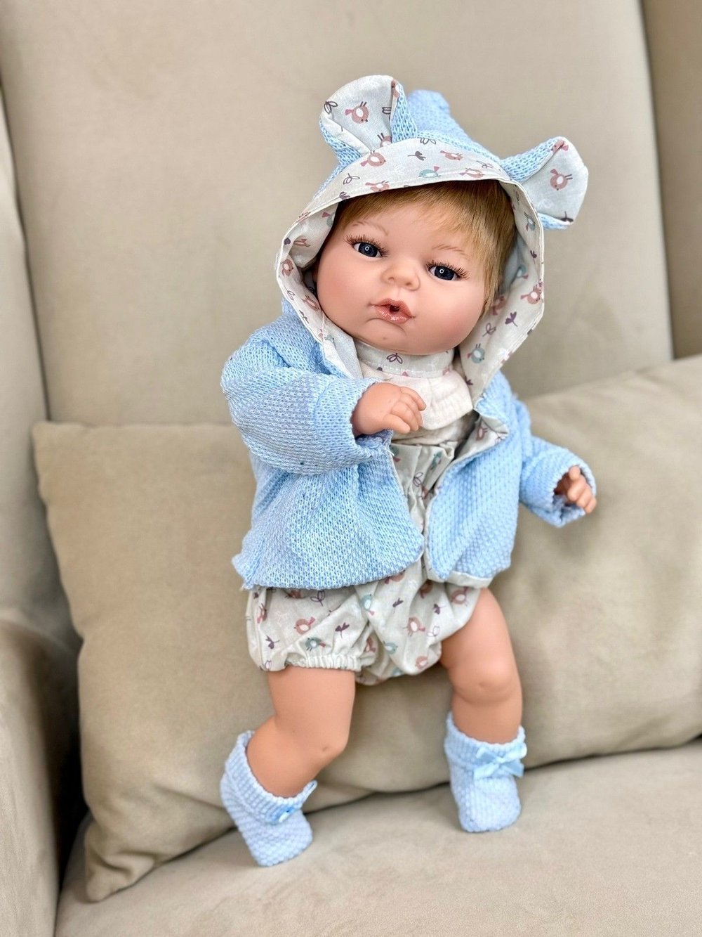 Кукла Berbesa мягконабивная 42см Raul (4318S)