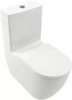 Унитаз-компакт Villeroy & Boch Subway 3.0 4672T001 альпийский белый, с бачком, безободковый, слив-торнадо