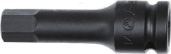 Бита ударная длинная 1/2" 17мм, 84016-3M17, Hans