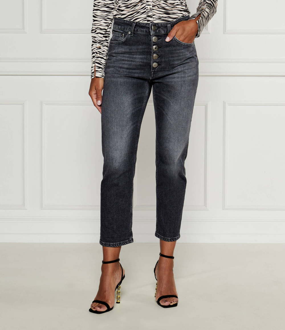 Джинсы KOONS DONDUP - made in Italy - серый(DP268B DS0215D HS7)