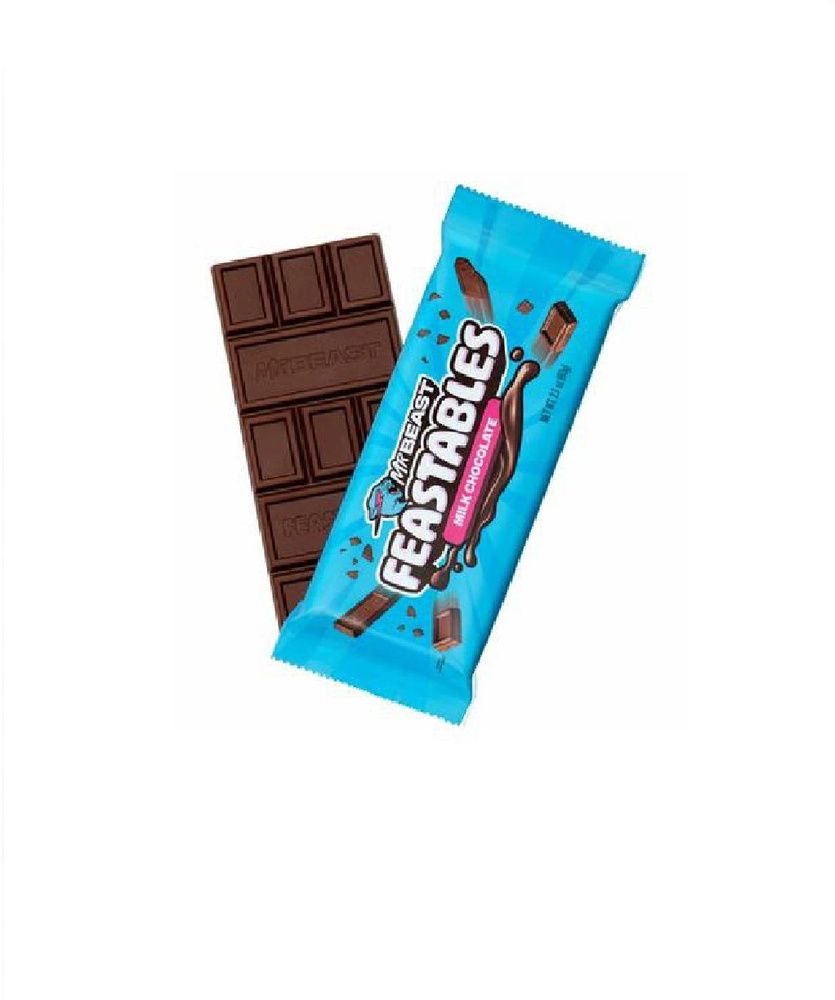 Шоколадная плитка Mr Beast Almond Миндаль 60г