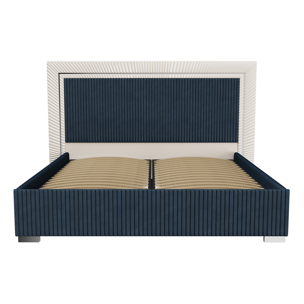 Кровать 1.8 "Измир" серебро 6 дв