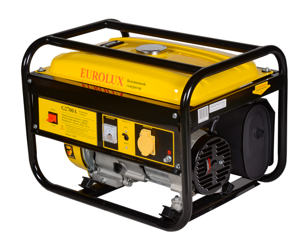 Бензиновый генератор EUROLUX G2700A - [2 кВт / 220V]