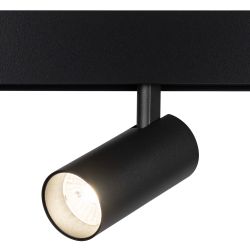 Магнитный трековый светильник ЭРА TRM20-6-10W4K-B для системы NOVA 48V 10Вт 4000К направленный свет черный