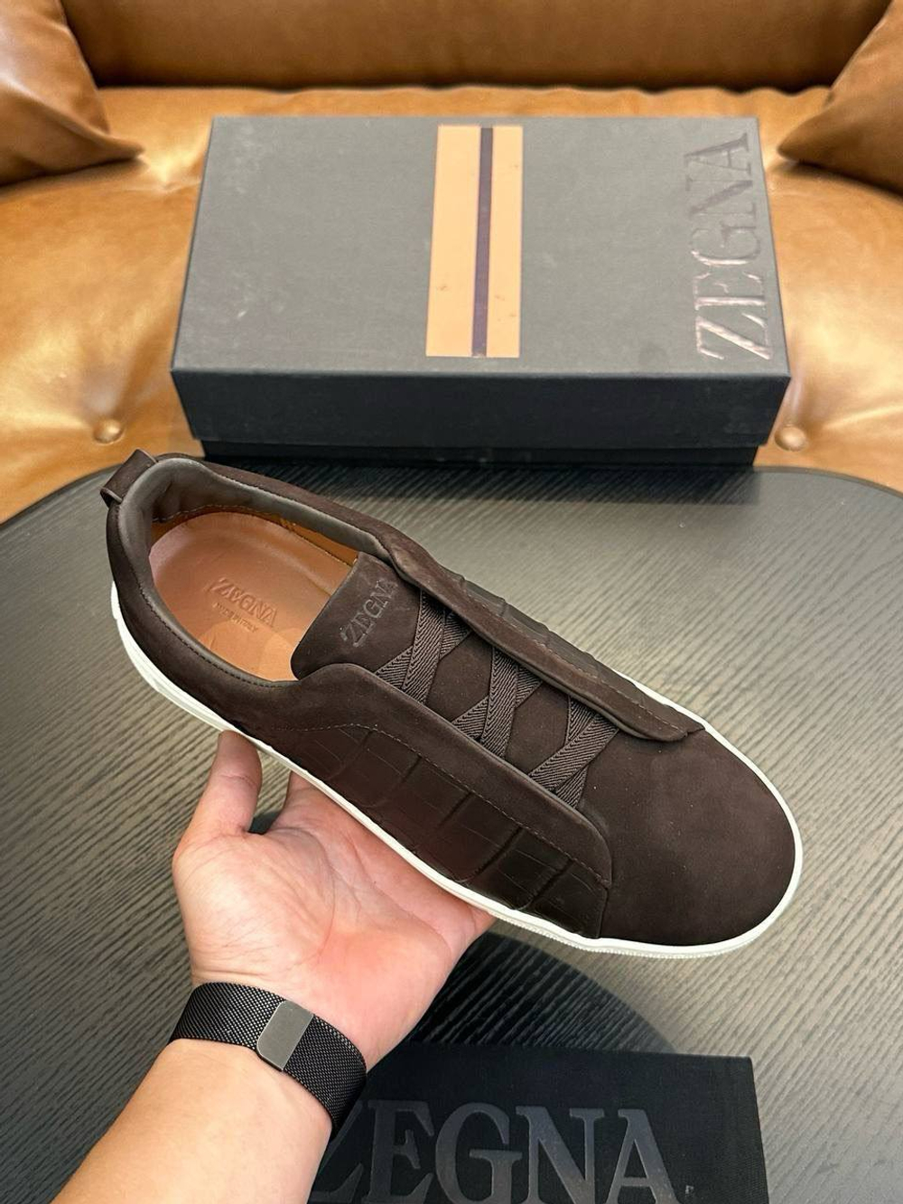 Кеды Zegna
