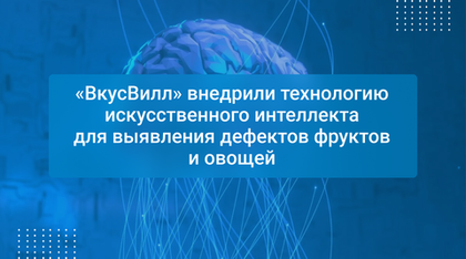 «ВкусВилл» внедрили технологию искусственного интеллекта для выявления дефектов фруктов и овощей