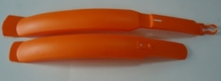 Комплект крыльев удлиненных, 24"-26", материал пластик, с европодвесом, оранжевый HN 06-1 orange