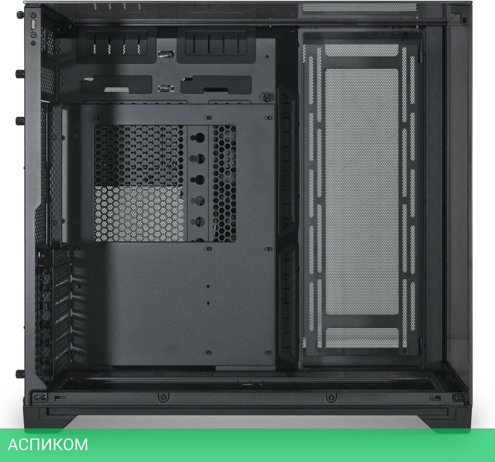 Корпус Lian Li O11 Vision E-ATX без БП Chrome (G99.O11VC.00)