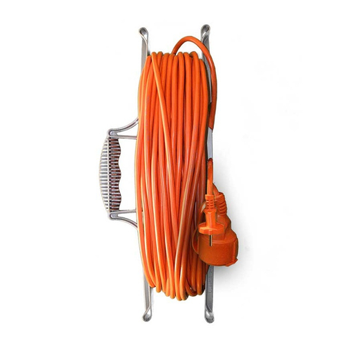 Удлинитель шнур на рамке, 30м, 1 гнездо, ПВС 2х0.75, 1300Вт, без заземл, IP-54, 6А, УШ-6, 9632018