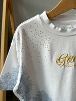 Хлопковая футболка Guess, 128