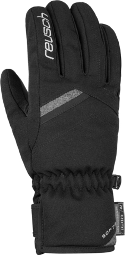 Перчатки горнолыжные REUSCH Coral R-Tex Xt Black/Black Melange (inch (дюйм):7)