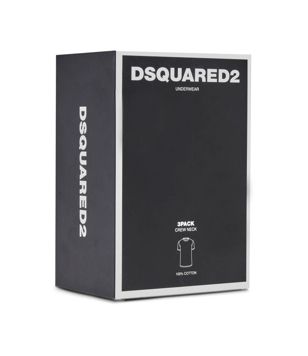 Футболка 3-pack Dsquared2 - серый(D9X3C2370)