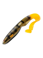 Приманка силиконовая твистер Gator Catfish, 11 см, 5 шт, Monstercat UV