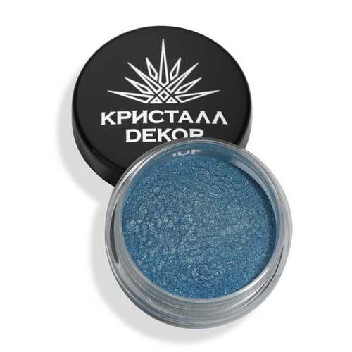 Тени для век Кристалл Декор Синяя сталь Т23 1,5г