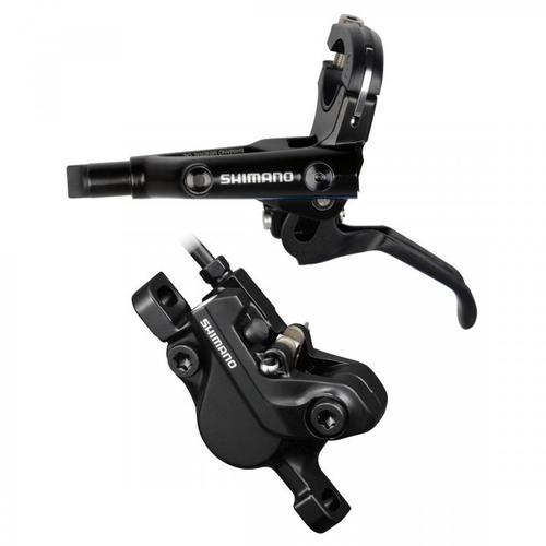Тормоз дисковый Shimano MT501, BL(лев)/BR-MT500(передн), j-kit, полимерные колодки, 1000мм, черный