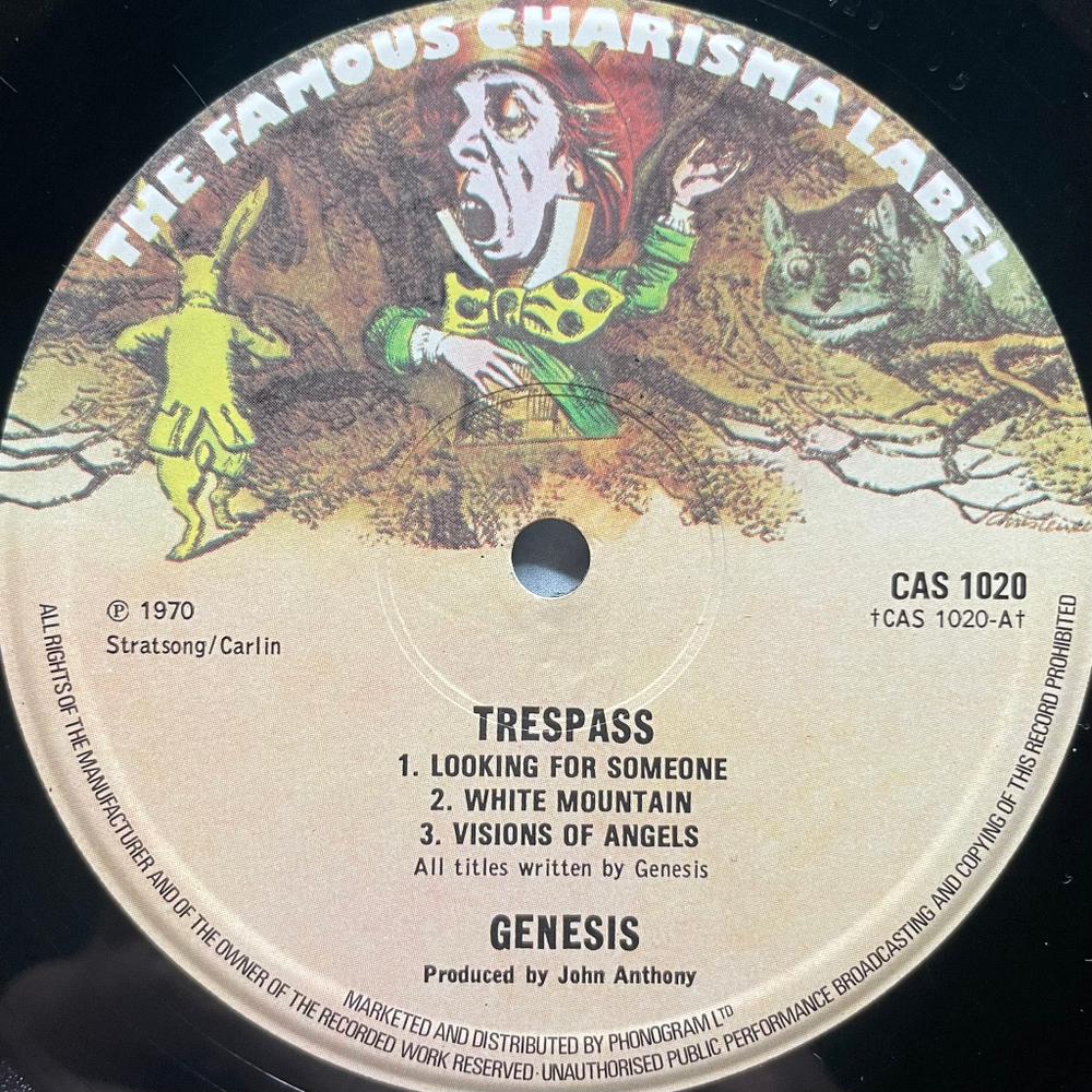 Genesis - Trespass (Англия)