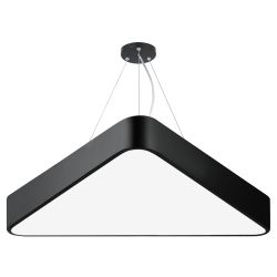 Светильник LED ЭРА Geometria SPO-151-B-40K-030 Delta 30Вт 4000К 3000Лм IP40 черный подвесной драйвер внутри