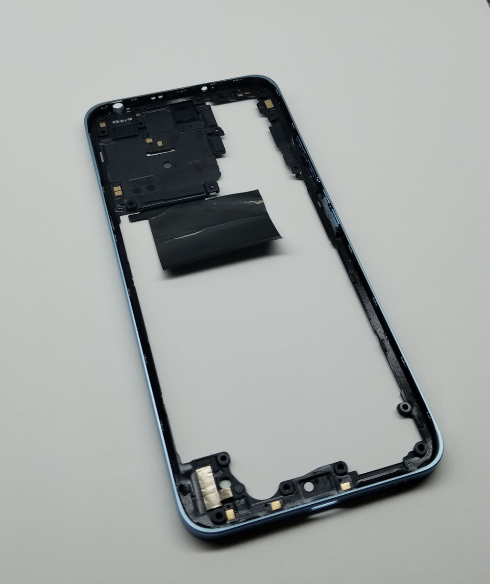 Xiaomi Redmi Note 12S (23030RAC7Y) - Средняя часть корпуса + NFC Антенна (ORIG)