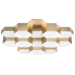 750161 Люстра потол FAVO LED-80W 3840LM ЗОЛОТО 3000K