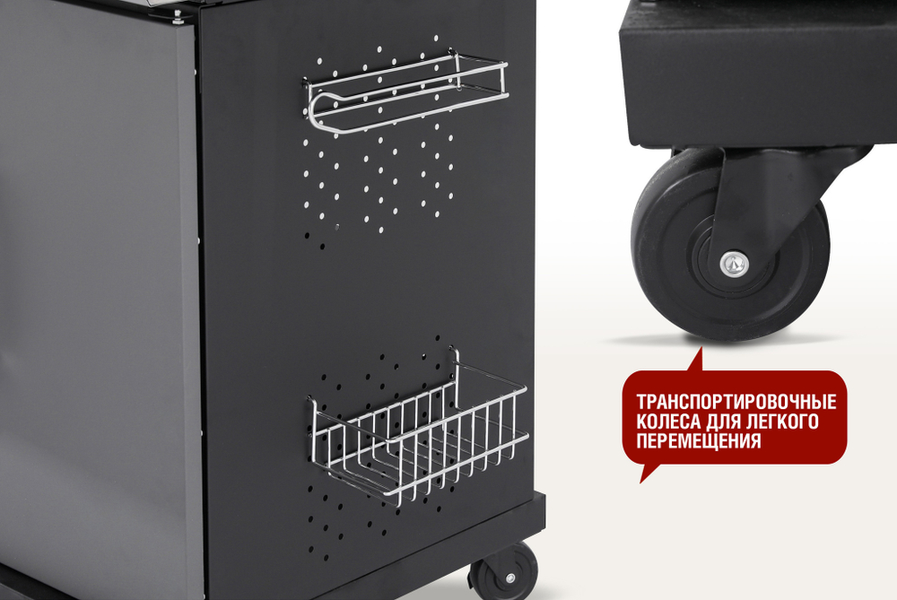 Газовый гриль 5+1 горелка