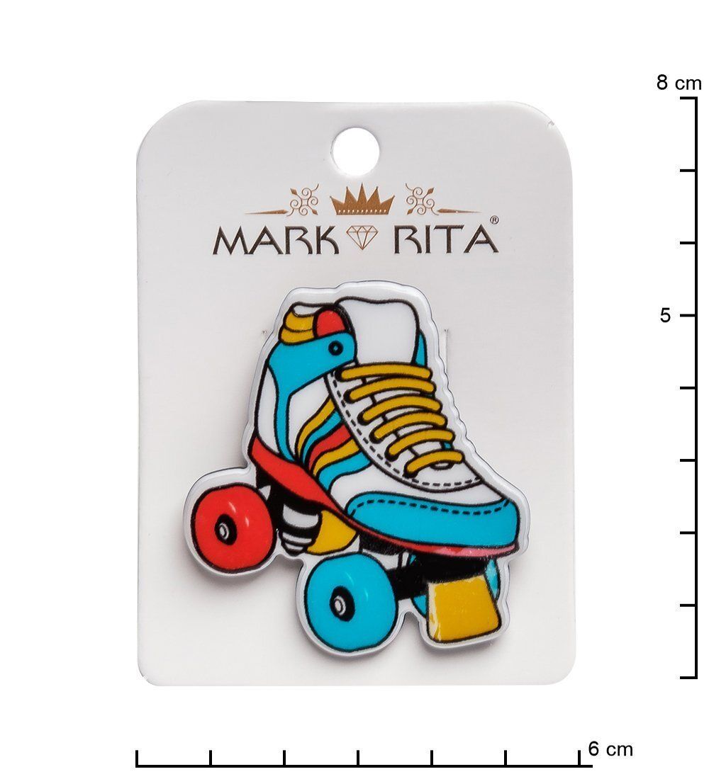 MR-145 Брошь-булавка «Ролики» Mark Rita