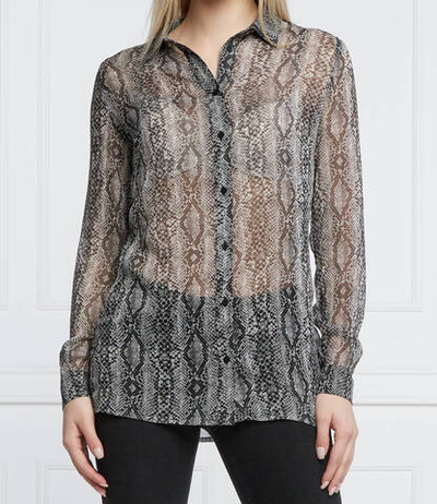 рубашка GUESS - серый(W2RH06 WDW52)