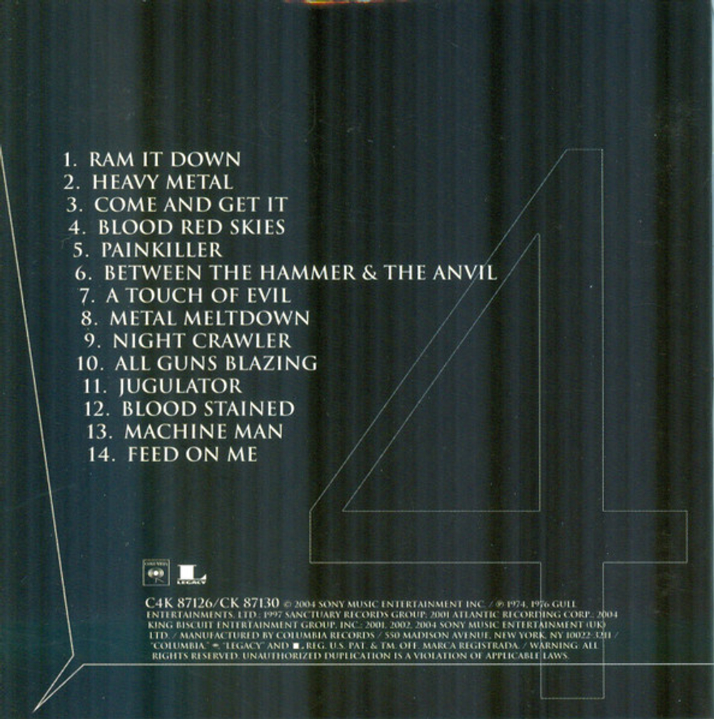Judas Priest / Metalogy (4CD+DVD)