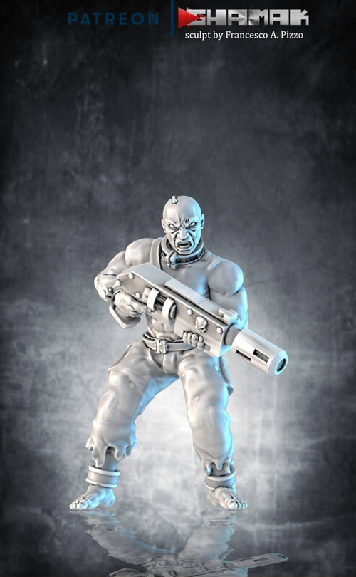 Chaos Chaos Cultists Культист Хаоса №1 миниатюра для dnd, днд, pathfinder, фентези, Настольная игра, НРИ, Варгейм, РПГ