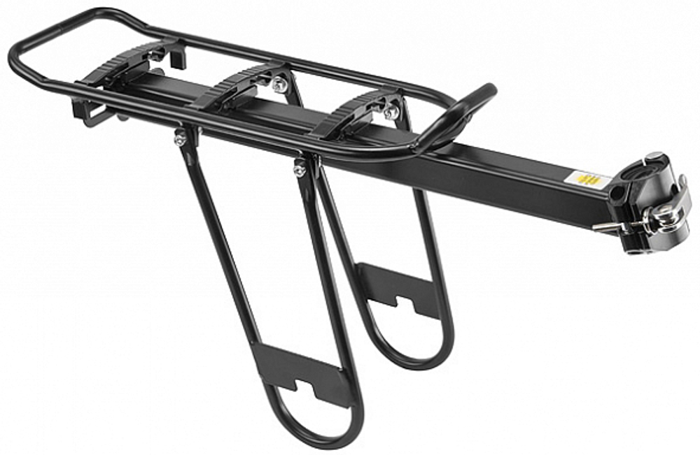 Багажник 20"-28" BLF-H3 консольный быстросъёмный алюминиевый чёрный