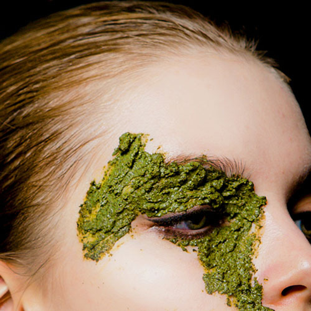 PESTLO Очищающая маска с зеленым чаем, полынью и спикулами Spicule Re-Born Peeling Mask, 120Г