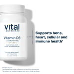 Vital Nutrients, Витамин D3, 2000 МЕ, 90 вегетарианских капсул