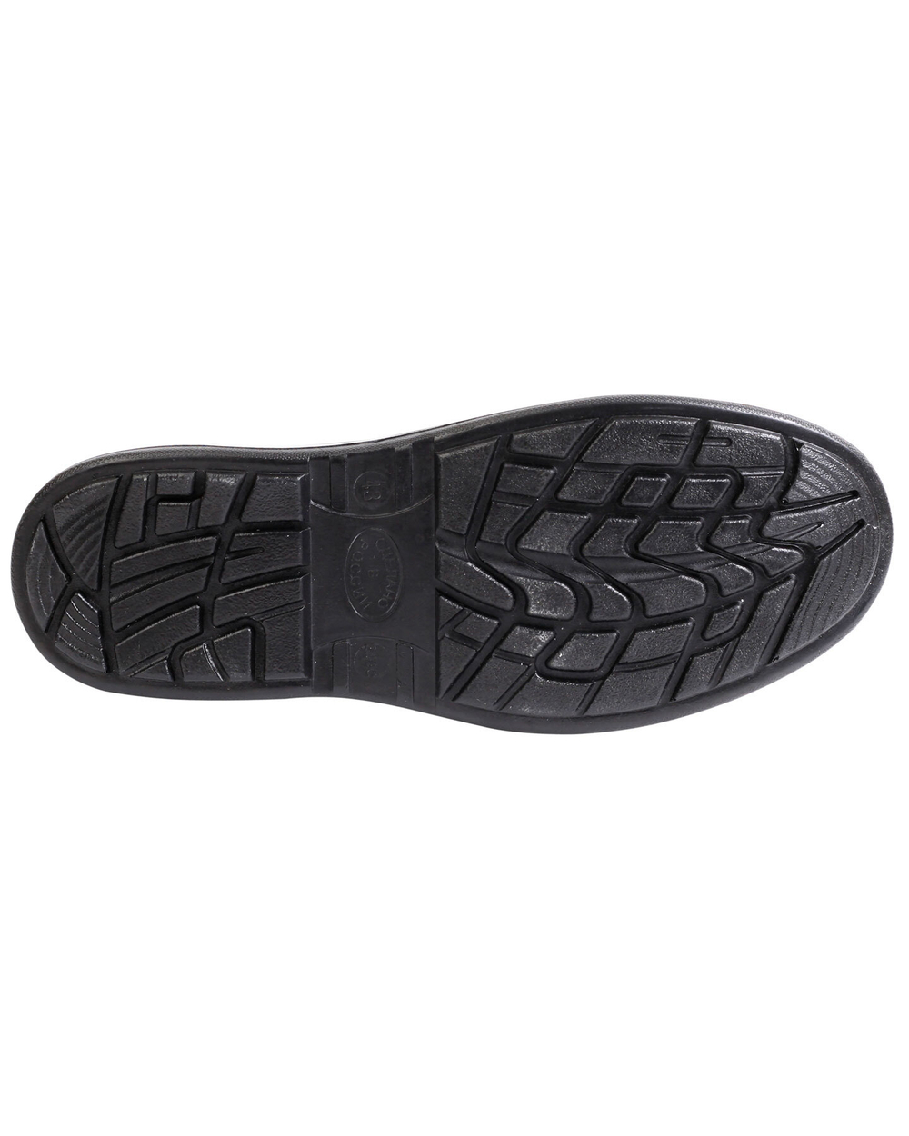 Туфли мужские на резинке черные иск. кожа