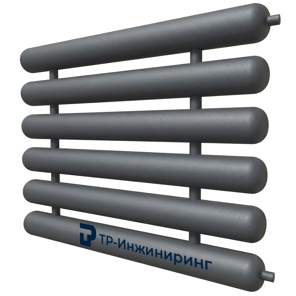 Регистр отопления РСЭ-6x159x4,0-3000 шестирядный секционный с эллиптическими заглушками